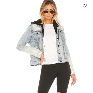 Blank nyc casual encounter denim jacket large NWT